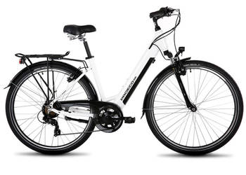 Nowy Rower elektryczny PROECO WAVE AN 1.0 504WH Biały i czarny
