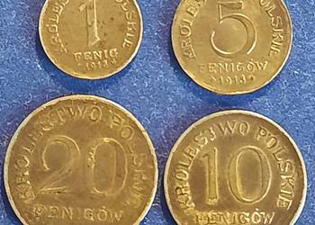 Zestaw Monet. Królestwo Polskie Zestaw Monet. Królestwo Polskie