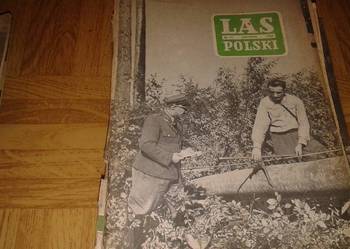 czasopisma las polski 1950r-1980r
