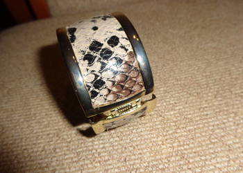 Bransoletka sciskowa z panterką