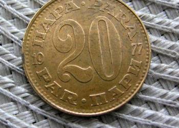 Jugosławia 20 Para 1977r