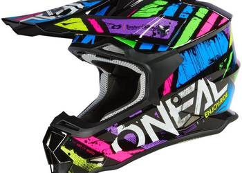 Kask Cross O'Neal 2SRS GLITCH V.23 Wielokolorowy