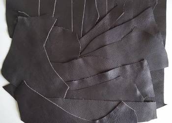 Skóra (755 g) Licowa Włoska średnie i małe kawałki Brązowy Ciemny Skóra (755 g) Licowa Włoska średnie i małe kawałki Brązowy Ciemny