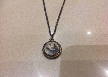 Stary Medalion Wisiorek św Ojciec PIO