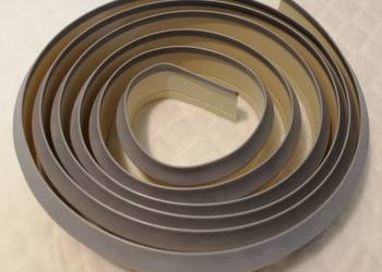 Silikonowa elastyczna uszczelka dekoracyjna kolor Aluminium (2,6 m)