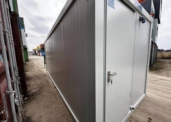 KONTENER BIUROWY SOCJALNY SZATNIA 2,5×6 NOWY