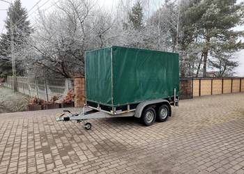 Przyczepa SARIS 300m x 150m * DMC 2000KG * Super Stan * Zarejestrowana