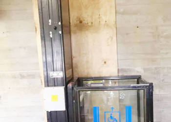 Winda dla os .wózek inwalidzki plus opiekun