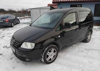 VW Caddy 1,9 tdi automat zarejestrowany na 7osób