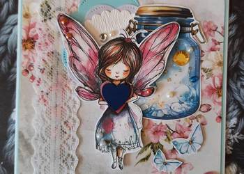 Kartka na urodziny personalizowana handmade Kartka na urodziny personalizowana handmade
