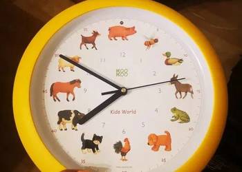 Nowy zegar edukacyjny KOOKOO dla dzieci z dźwiękami zwierząt