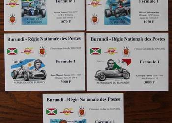 Burundi gwiazdy F 1