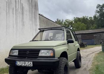 Suzuki Vitara 1,6 bez rdzy. Na ryby grzyby