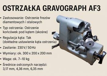 GRAVOGRAPH AF3 PROFESJONALNA OSTRZAŁKA DO FREZÓW GRAWERSKICH