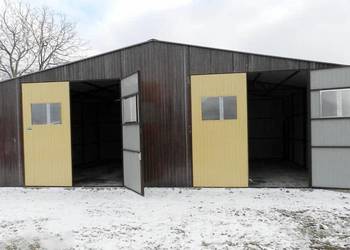 Blaszana montowana hala 10×8 m