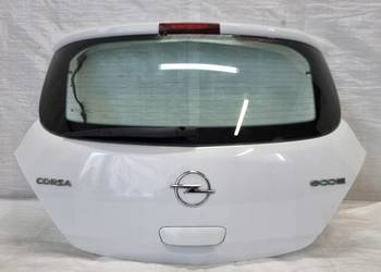 OPEL CORSA D TYLNA TYŁ KLAPA BAGAŻNIKA kompletna Z474
