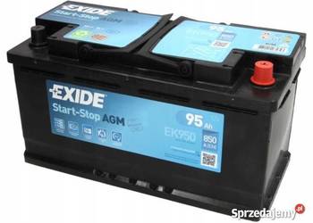 Akumulator 95Ah 850A EN EXIDE AGM START&STOP EK950