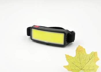 Latarka czołowa robocza led akumulatorowa USB.