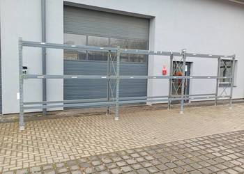 Regał magazynowy półkowy do garażu warsztatu Dexion 250cmx80cm -3 półki