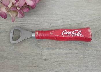 Stary drewniany otwieracz do butelek Coca-Cola - lata 60/70-te