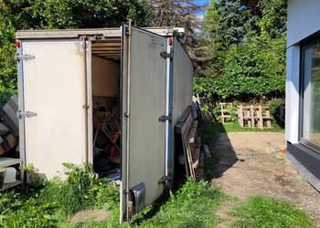 Kontener samochodowy na działkę, budowę, schowek