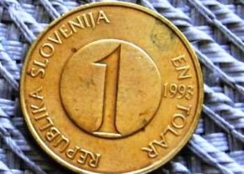 Słowenia 1 Tolar ---4 szt