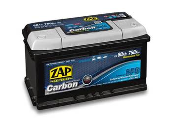 Akumulator ZAP CARBON EFB START&STOP 80Ah 750A