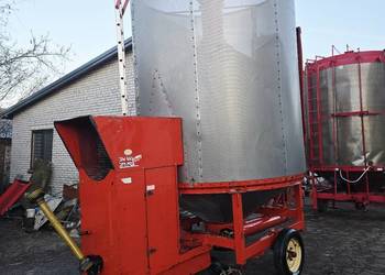 Suszarnia Do zboża kukurydzy rzepaku Lely 10 Ton Na gaz z parownikiem