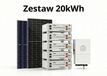 Zestaw budżetowy 20kWh HV (panele, inwerter, 3 fazy, magazyn 25 kWh)