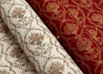 Tkanina tapicerska żakardowa stylowa ASSEN