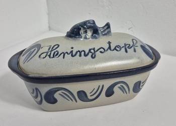 Stylowy ceramiczny garnek na śledzie – HERINGSTOPF | Vintage