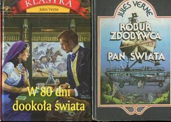 W 80 dni dookoła świata + Robur Zdobywca  Pan Świata-  Verne