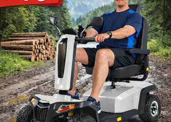 RATY 0% Terenowy skuter inwalidzki PRO moc 1400 W zasięg szybkość