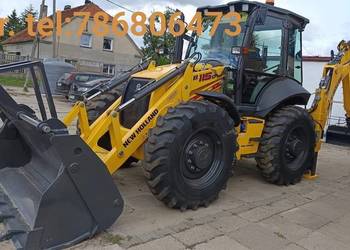 Usługi koparko ładowarki i ciągnika z przyczepą wraz z operatorem