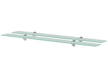 vidaXL Półki szklane, 2 szt., 100 x 10 cm, 8 mm（SKU:3051501）