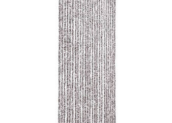 Zasłona przeciwko owadom brązowo-beżowa 100x230 cm szenil WM-377374