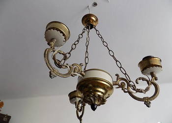 ŻYRANDOL , lampa z czasów PRL-u + KINKIET