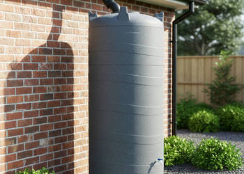 Zbiornik na wodę deszczową naziemny 1000L Granit