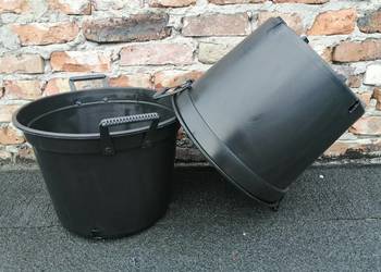 Doniczki 27 L litrów uchwyty zanitowane 40cm 27LSPB2