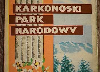 Karkonoski Park Narodowy - mapa turystyczna z 1986