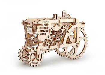 TRAKTOR Model mechaniczny do składania Ugears