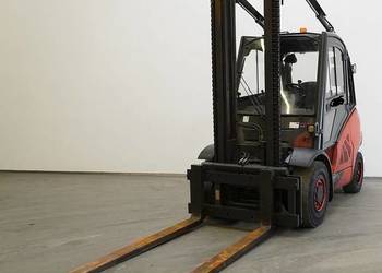 Linde H45 D używany wózek widłowy Linde Diesel z UDT Gwarancja Kabina Pełna