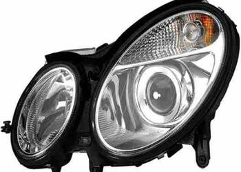 REFLEKTOR Z SILNICZKIEM H7/H7 LH DO MERCEDES W211 2002-2006