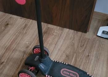 Hulajnoga czarno-różowa "little tikes"