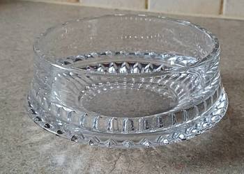 vintage kryształowa misa