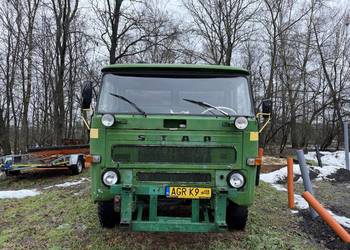 Star 28 śmieciarka z pługiem