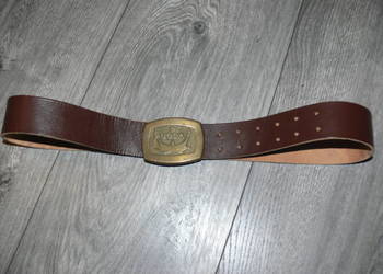 Skórzany pas marynarki śródlądowej ODRA Z okresu PRL