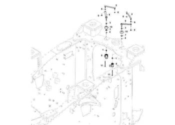 John Deere 9470RX - Łącznik RE576680 (Kierowanie)