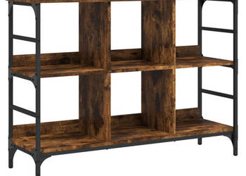 Szafka przydymiony dąb 102x32x735cm materiał drewnopochodny WM-837724