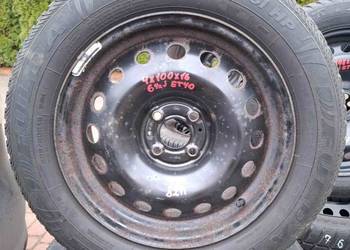 1x Felga stalowa Renault OE CAPTUR 6.5 x16" 4x100 ET40 Q60,1 Dacia felgi